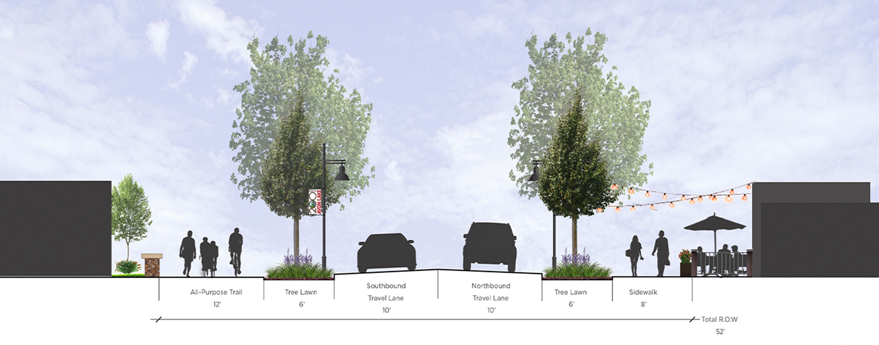 Proposed updates to Lear Street in the City of Avon Lake, Ohio.