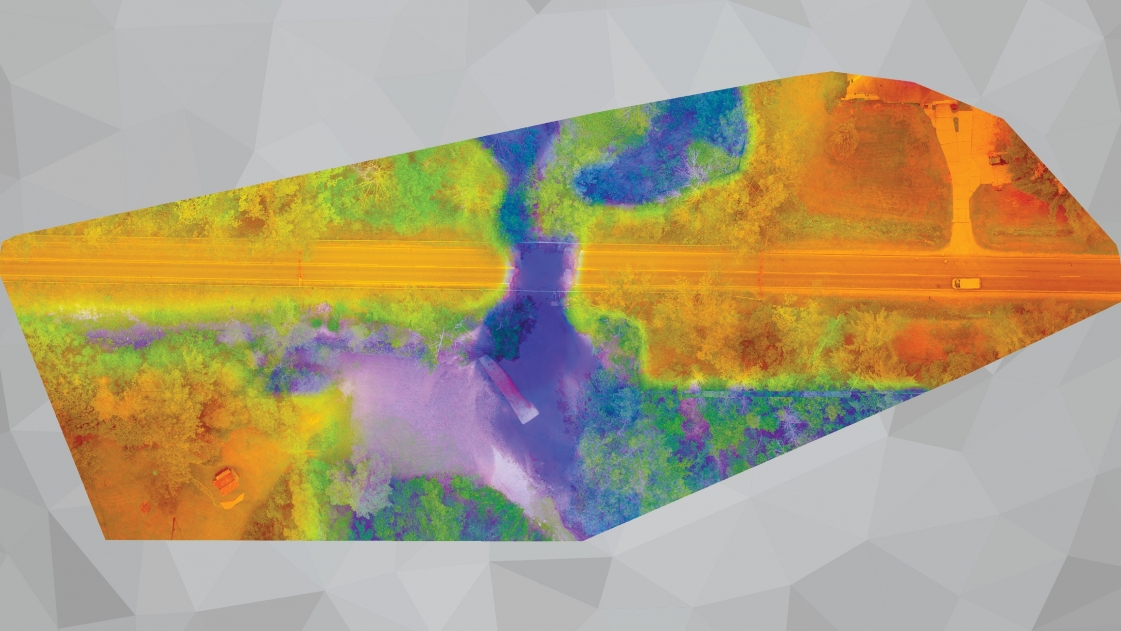 Midland County Surface Imagery Produced by Combining GIS and UAS Technologies