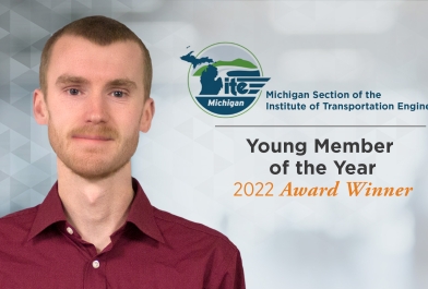 Stephan Maxe ITE Young Member of Year 2022