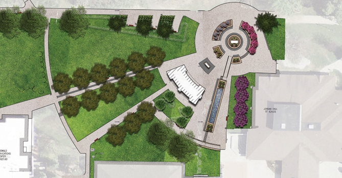 Northwood University base plan from Site Design