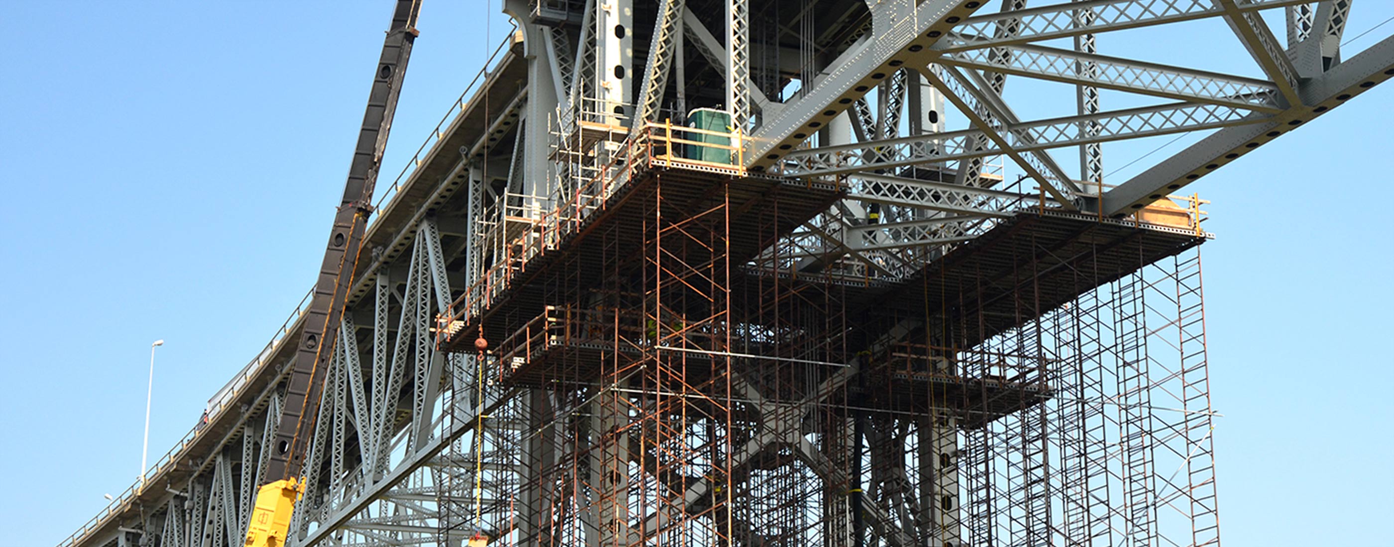 Construction on the Blue Water Bridge was led by OHM Advisors.