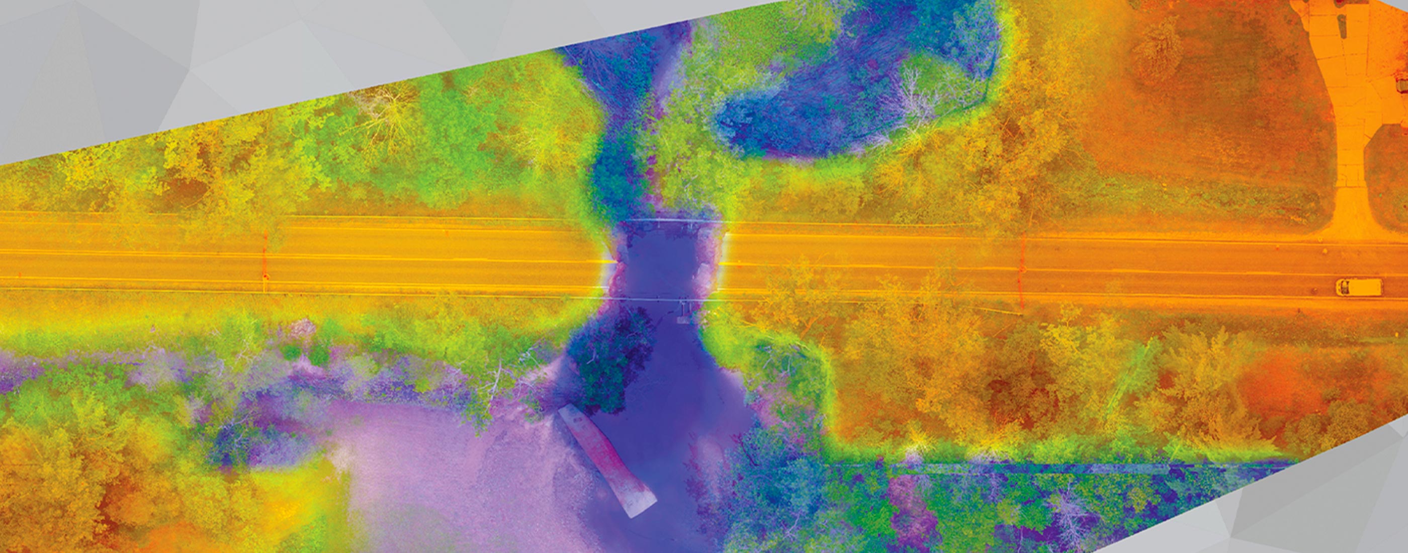 OHM Advisors created a GIS map of flood damage assessment for Midland County, MI.