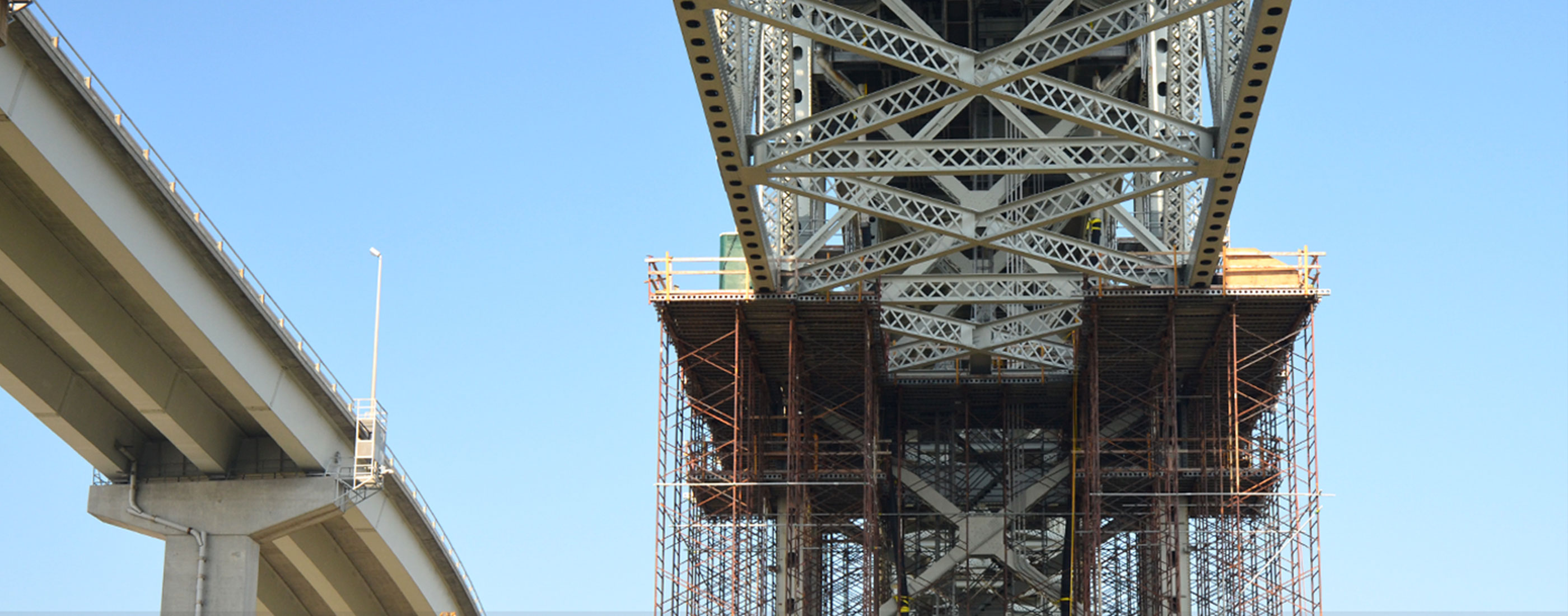 Construction on the Blue Water Bridge was led by OHM Advisors.