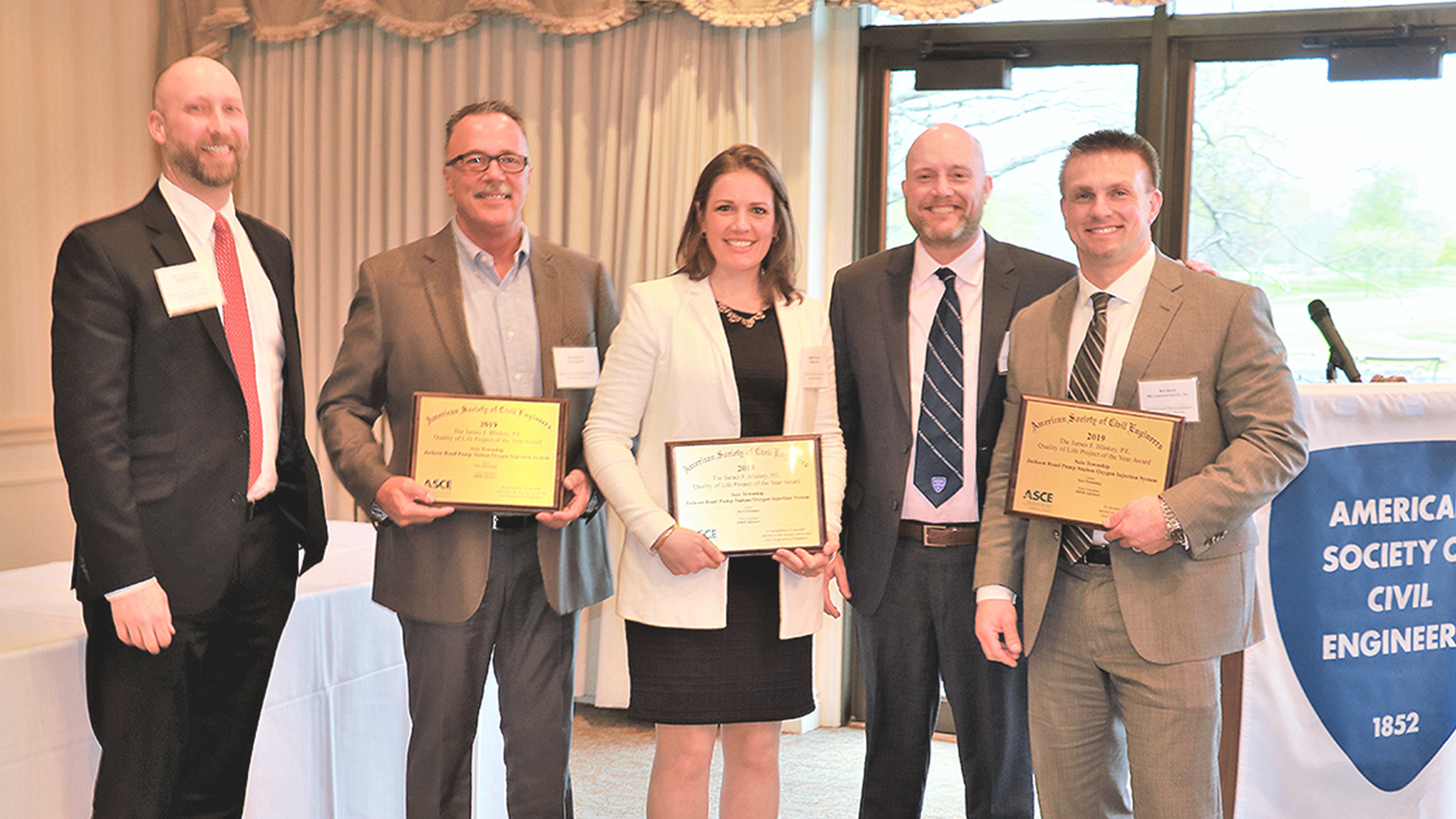 The Scio Township Pump Station project wins ASCE awards for Quality of Life.