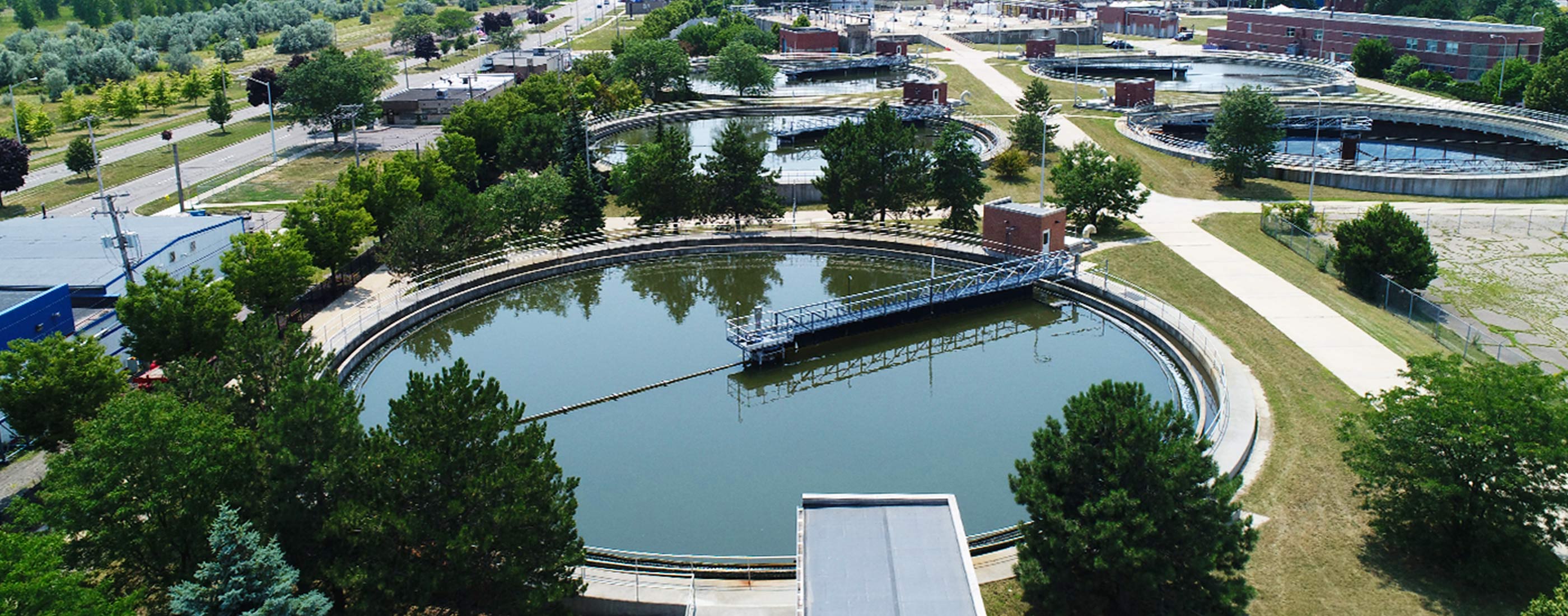 An up-close view of Michigan's second largest wastewater system.
