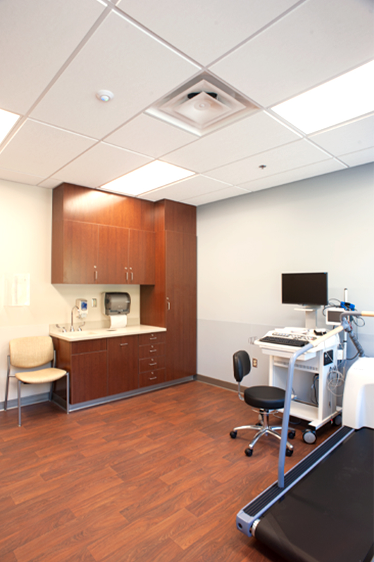 The OhioHealth Nelsonville Health Center includes a modern imaging suite.
