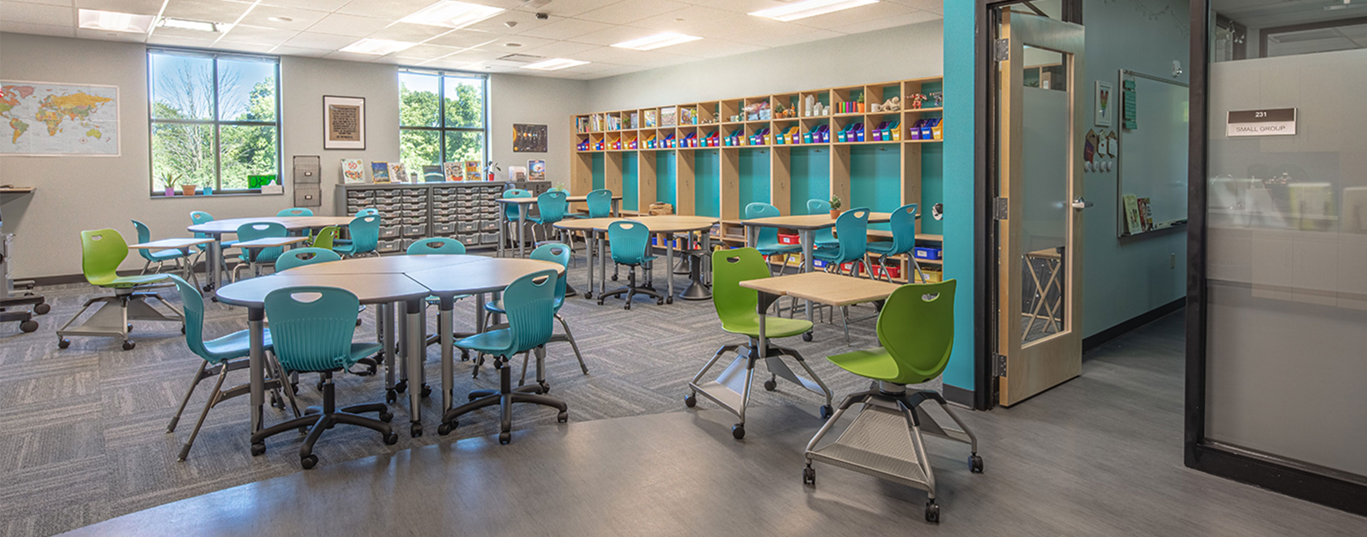 Dublin City Schools, Hopewell Elementary School classroom