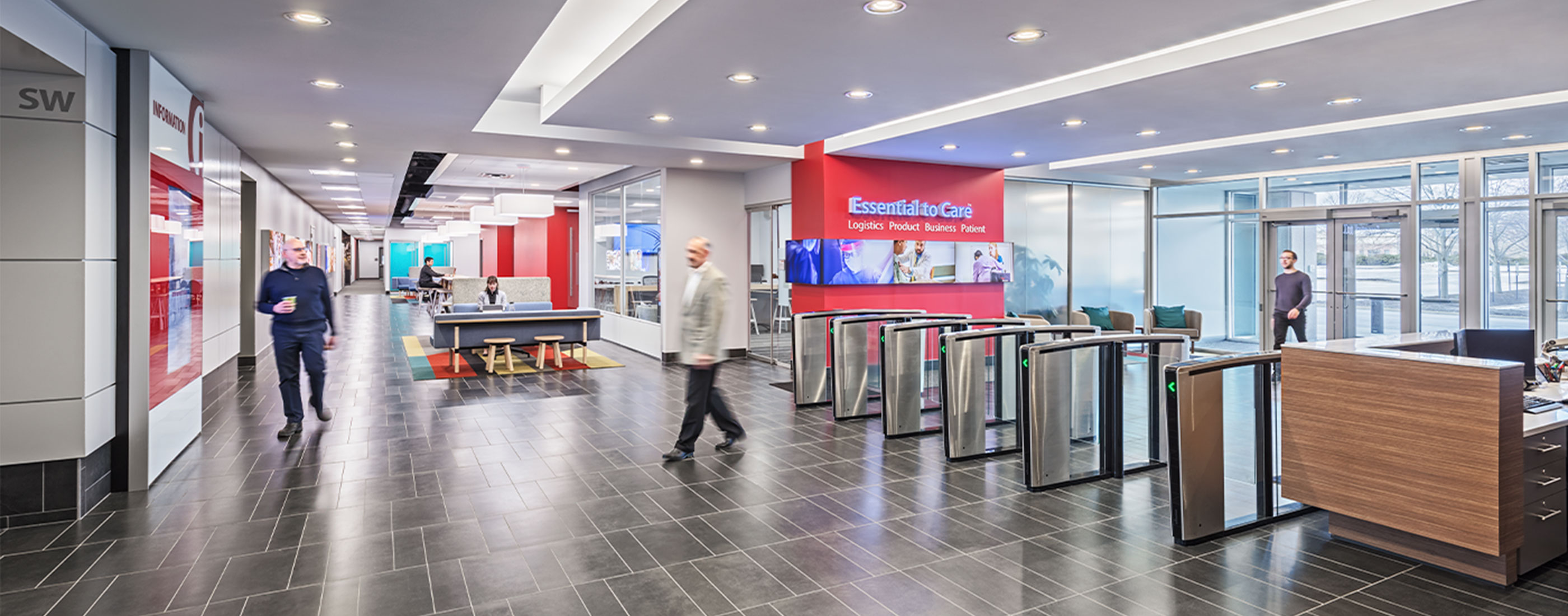 Cardinal Health South Campus interior entrance shot