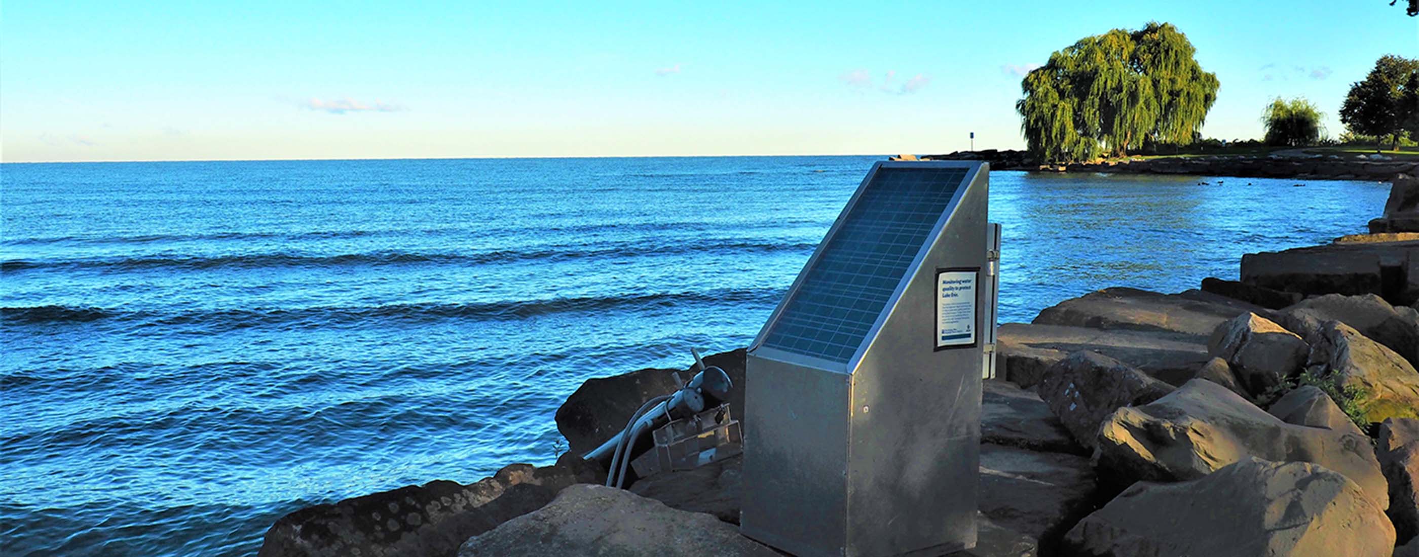 Edgewater Beach real-time sensors monitor storm-driven bacteria