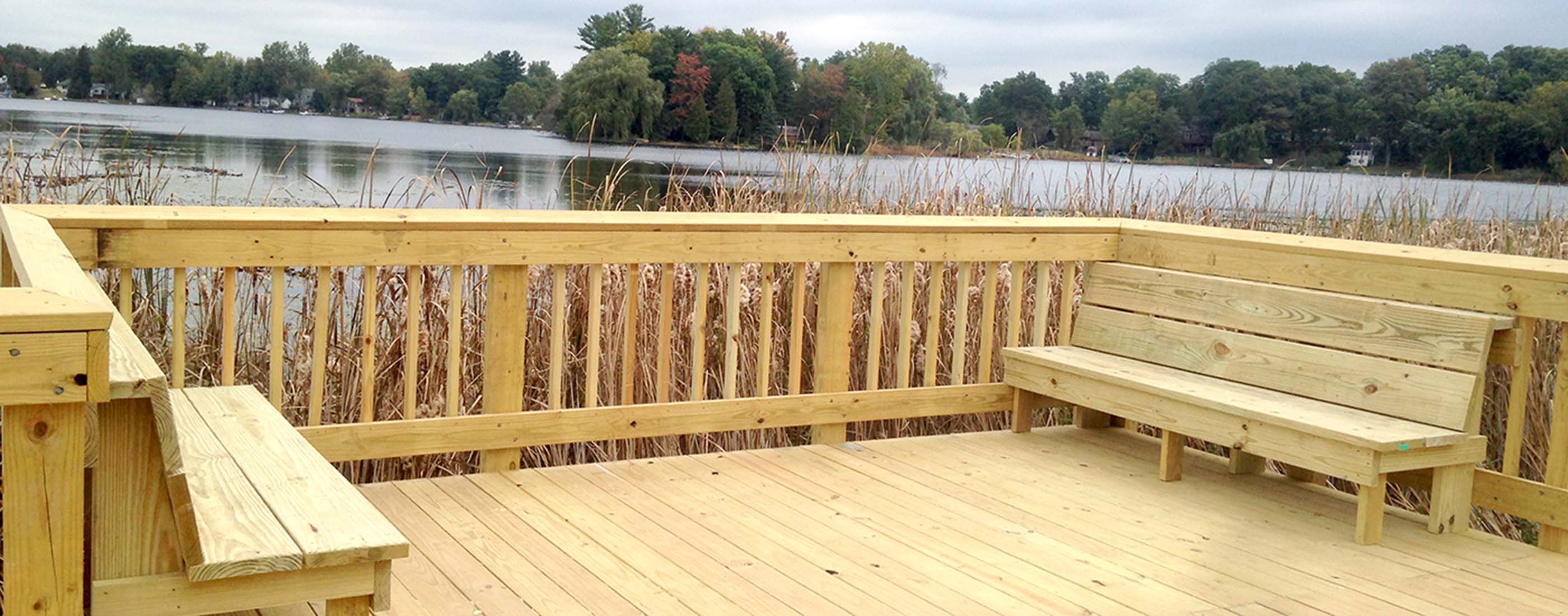 Clarkston Road Regional Pathway water overlook