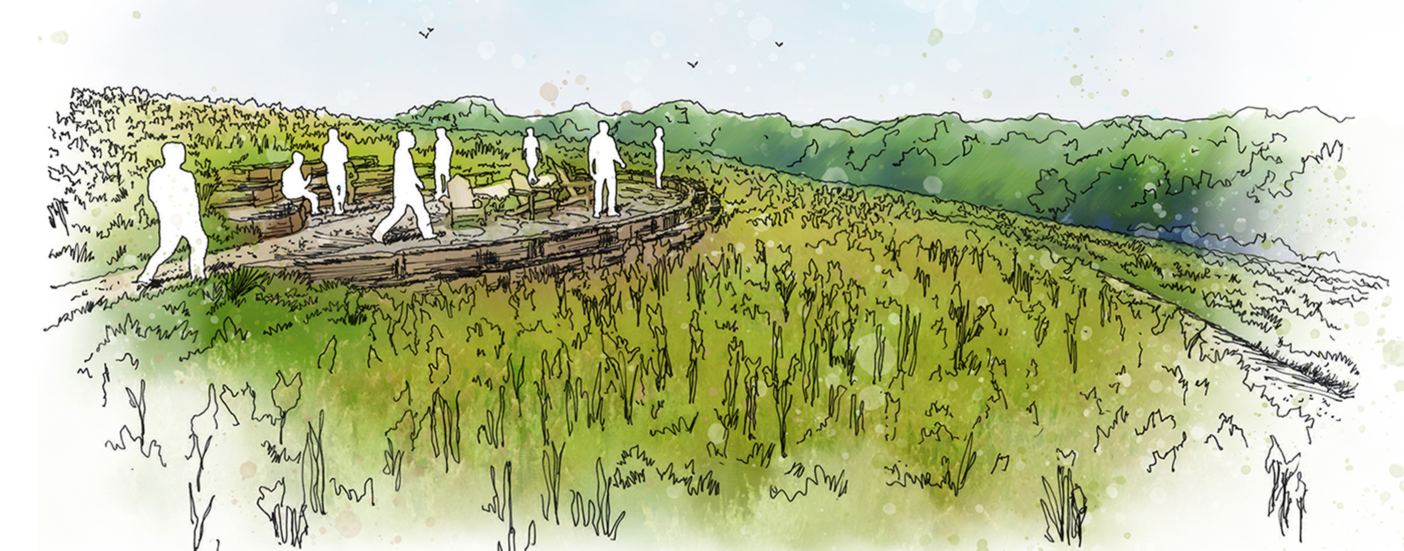 Makers Mark Star Hill Farms rendering Star Crest area