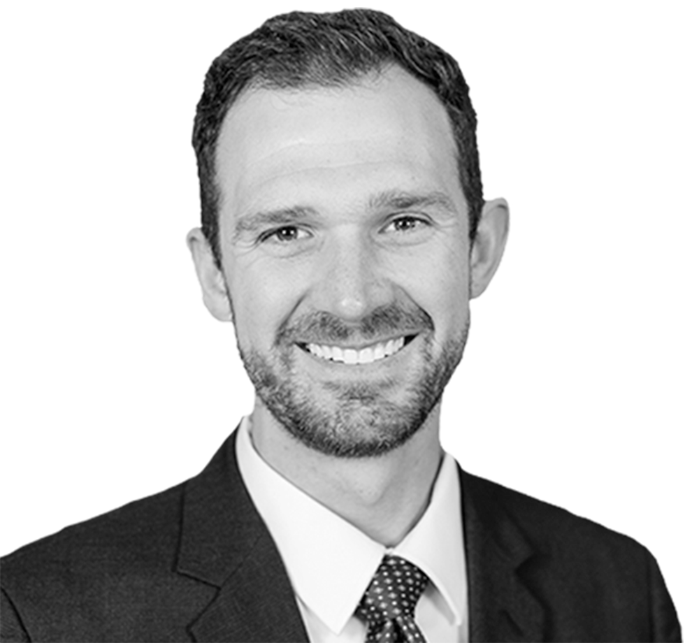 James Robert Dearman Black White Headshot