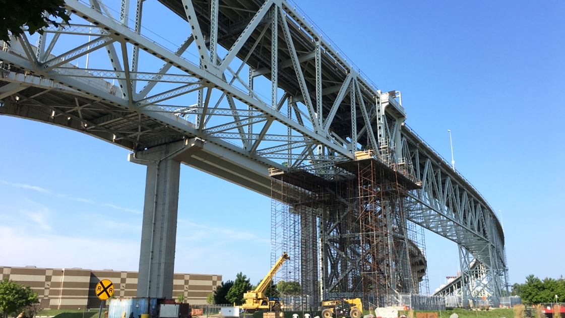 Rehabilitation of the Blue Water Bridge in Port Huron, MI