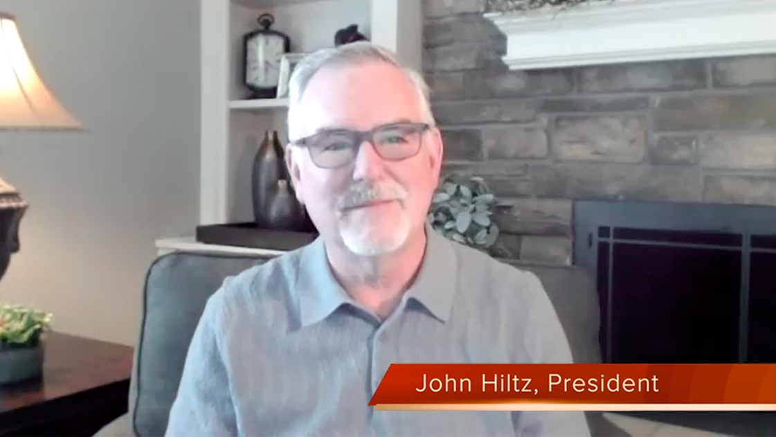 John Hiltz addresses clients in COVID-19 focused video message
