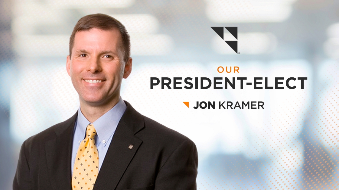 OHM Advisors announces President-Elect, Jon Kramer.
