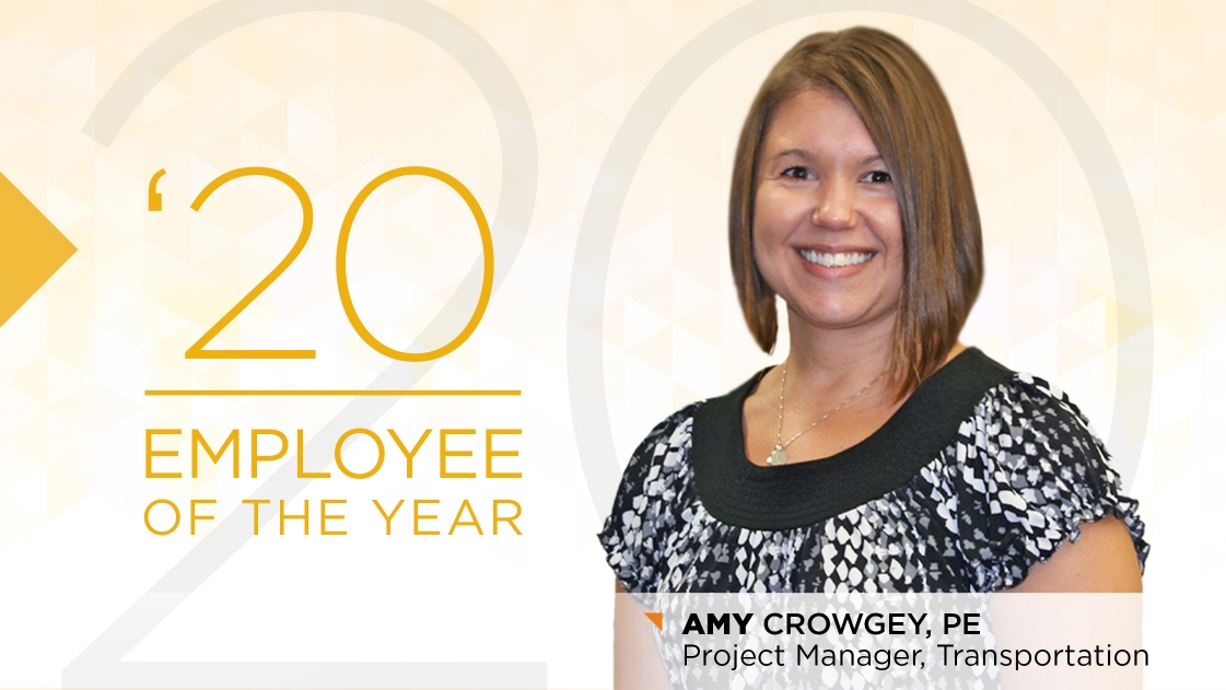 Amy Crowgey 2020 Employee of the Year