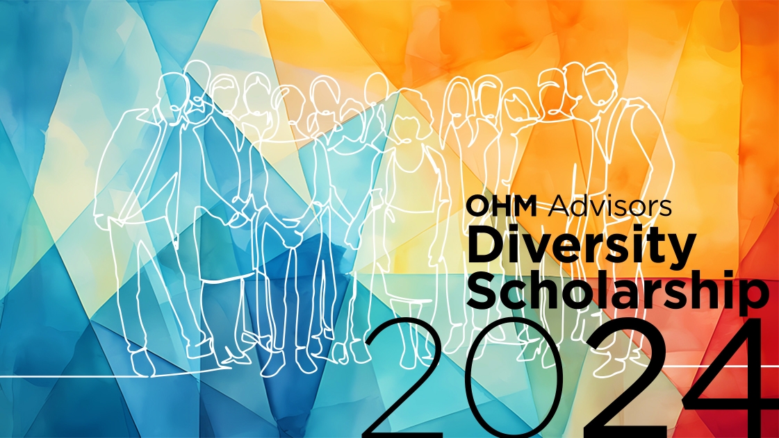 OHM Advisors announces 15 diversity scholarship recipients graphic