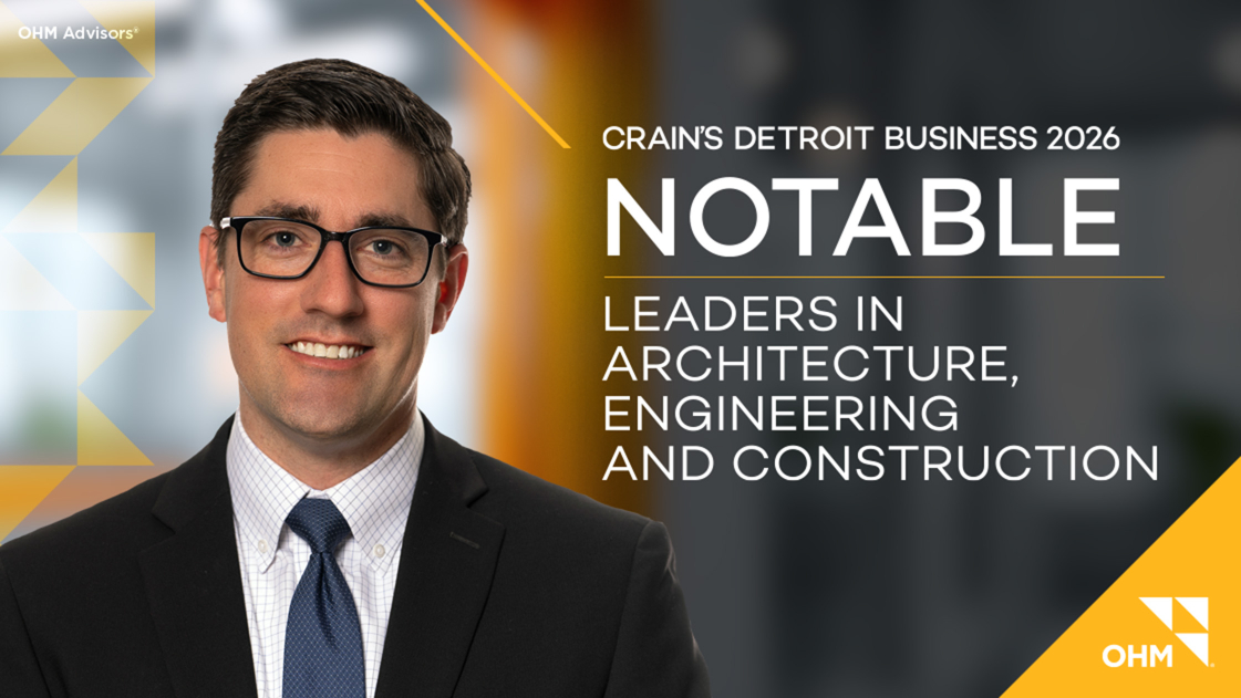 Patrick Droze, one of Crain's Detroit Business' Notable Leaders in Architecure, Engineering and Construction