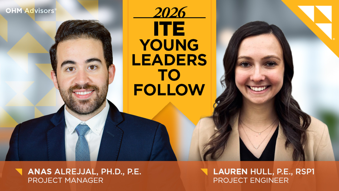 Anas Alrejjal Lauren Hull Headshot ITE Young Leaders