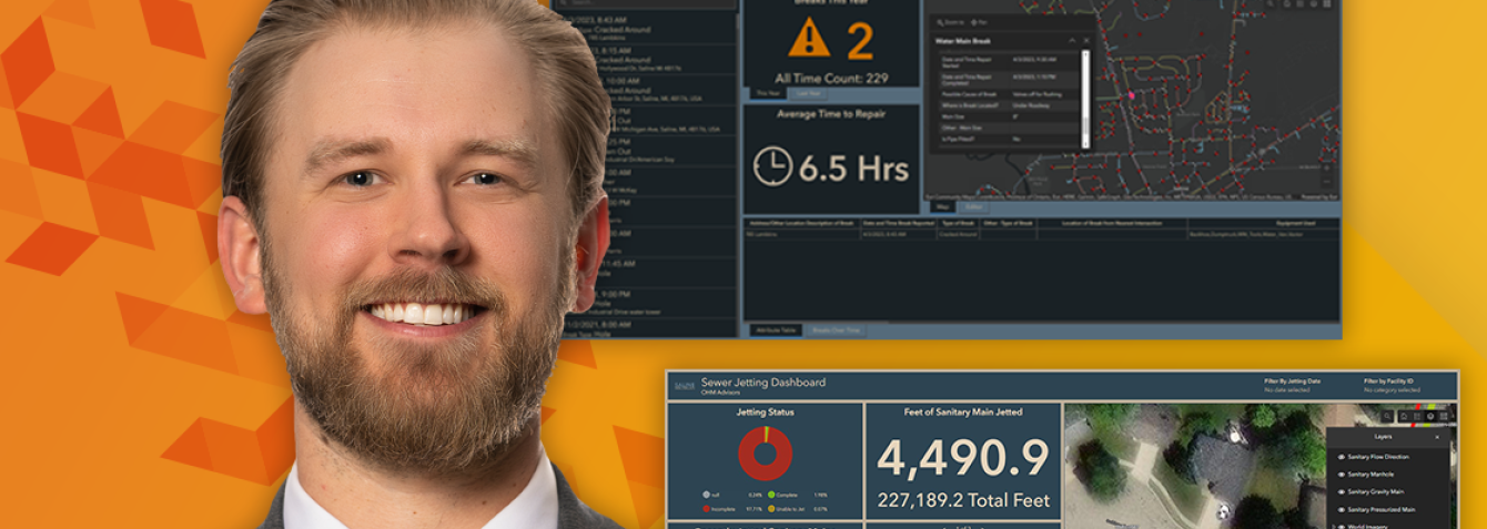 Jake Murawksi featured on ESRI Water Utilities blog