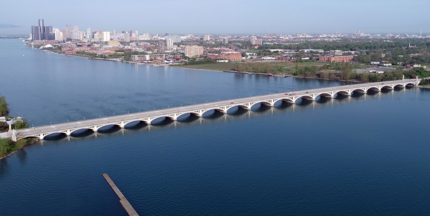 OHM Advisors helped MDOT preserve the Douglas A. MacArthur Bridge.