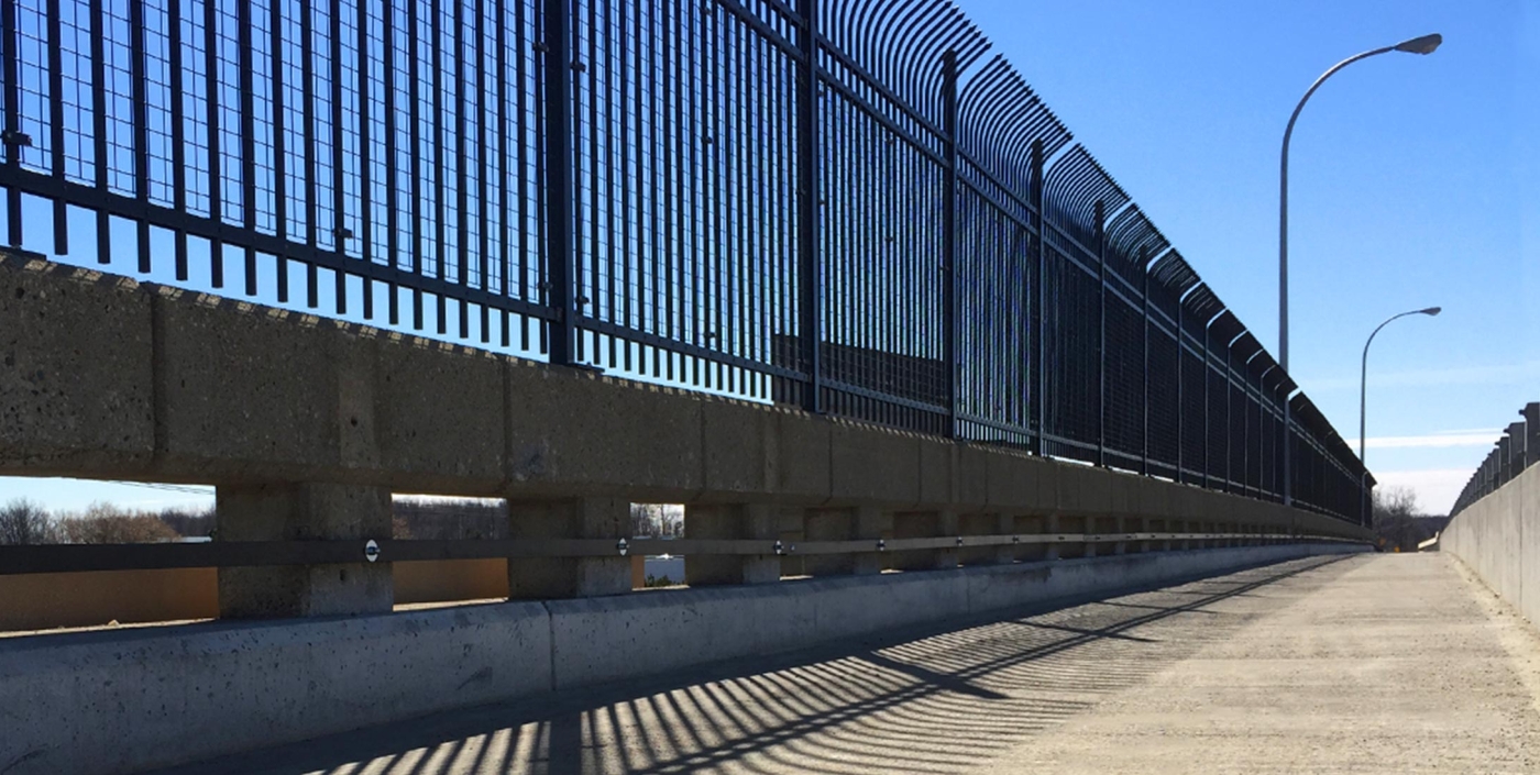 To accommodate the new Novi Metro Connector Trail, OHM Advisors resurfaced the bridge over I-96 and installed significant retaining walls.