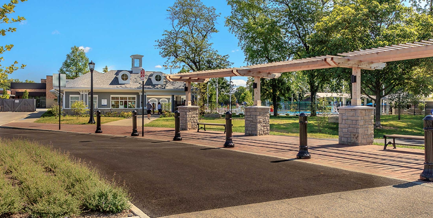 OHM Advisors helped design a promenade and connected walkways at Northam Park.
