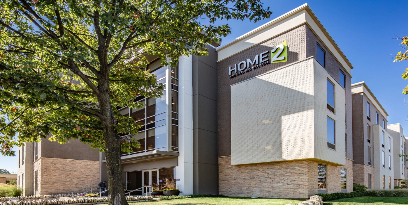 Modern design comes to life through the Hilton HOME2 Hotel.