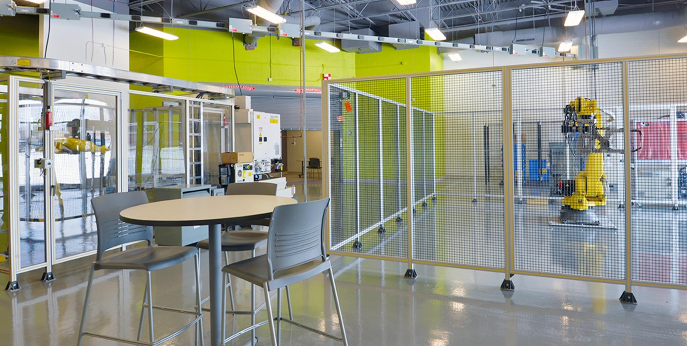 Marysville’s STEM High School, designed by OHM Advisors, features state-of-the-art technology to promote 21st-century learning.