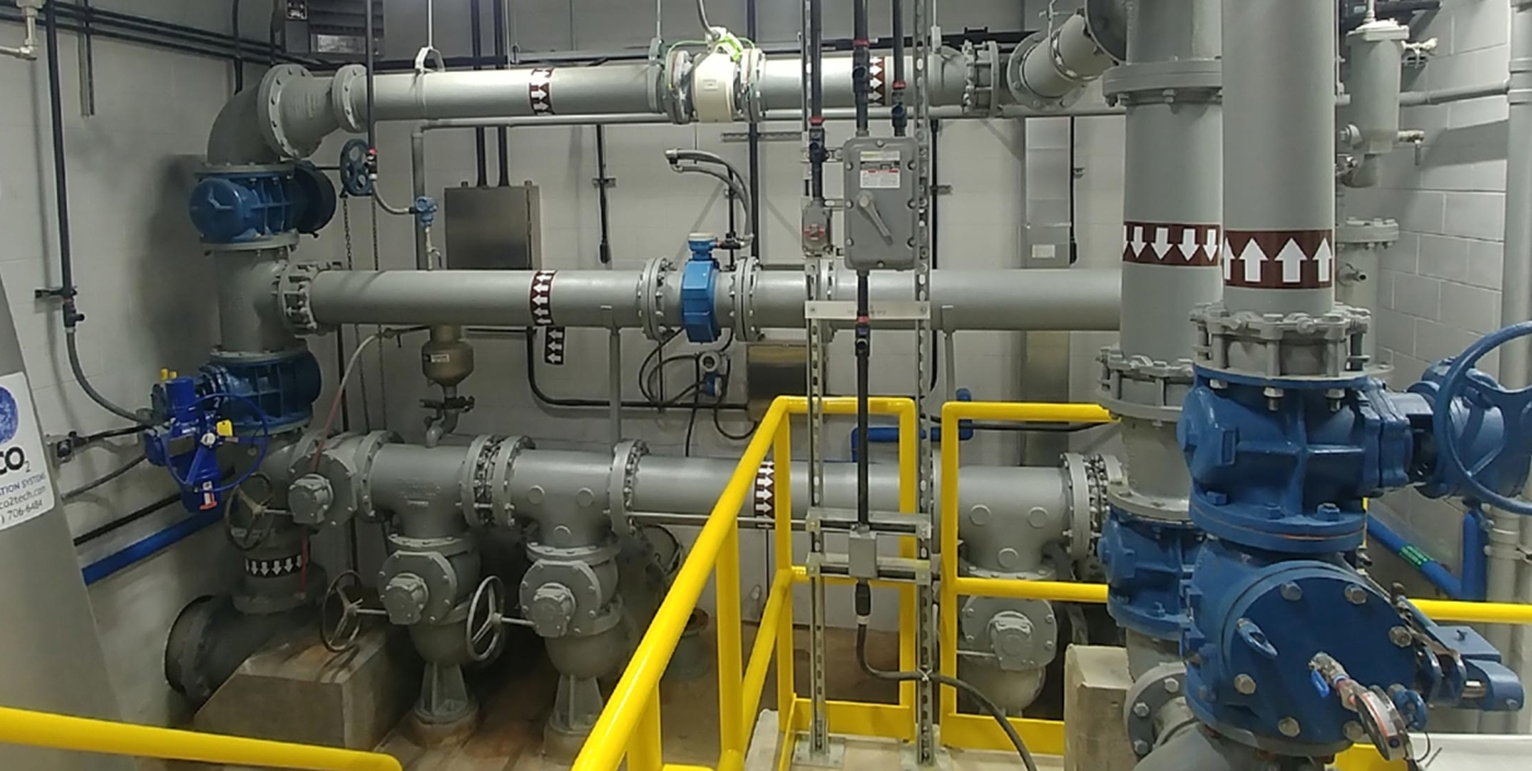 Part of the solution to remove sanitary sewer odors in Scio Township, addressed by OHM Advisors, included a new pump room addition.