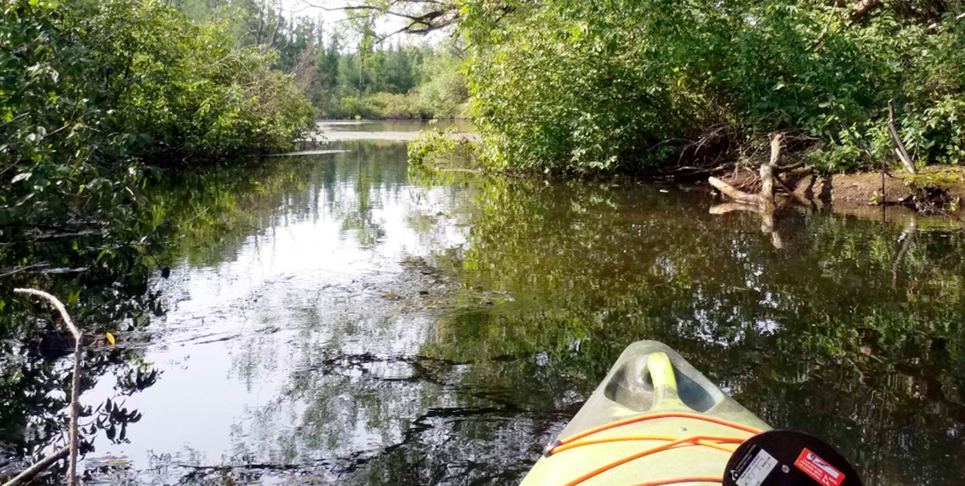 Our water team conducted condition assessments using OHM Advisors' Smart Kayak tool.