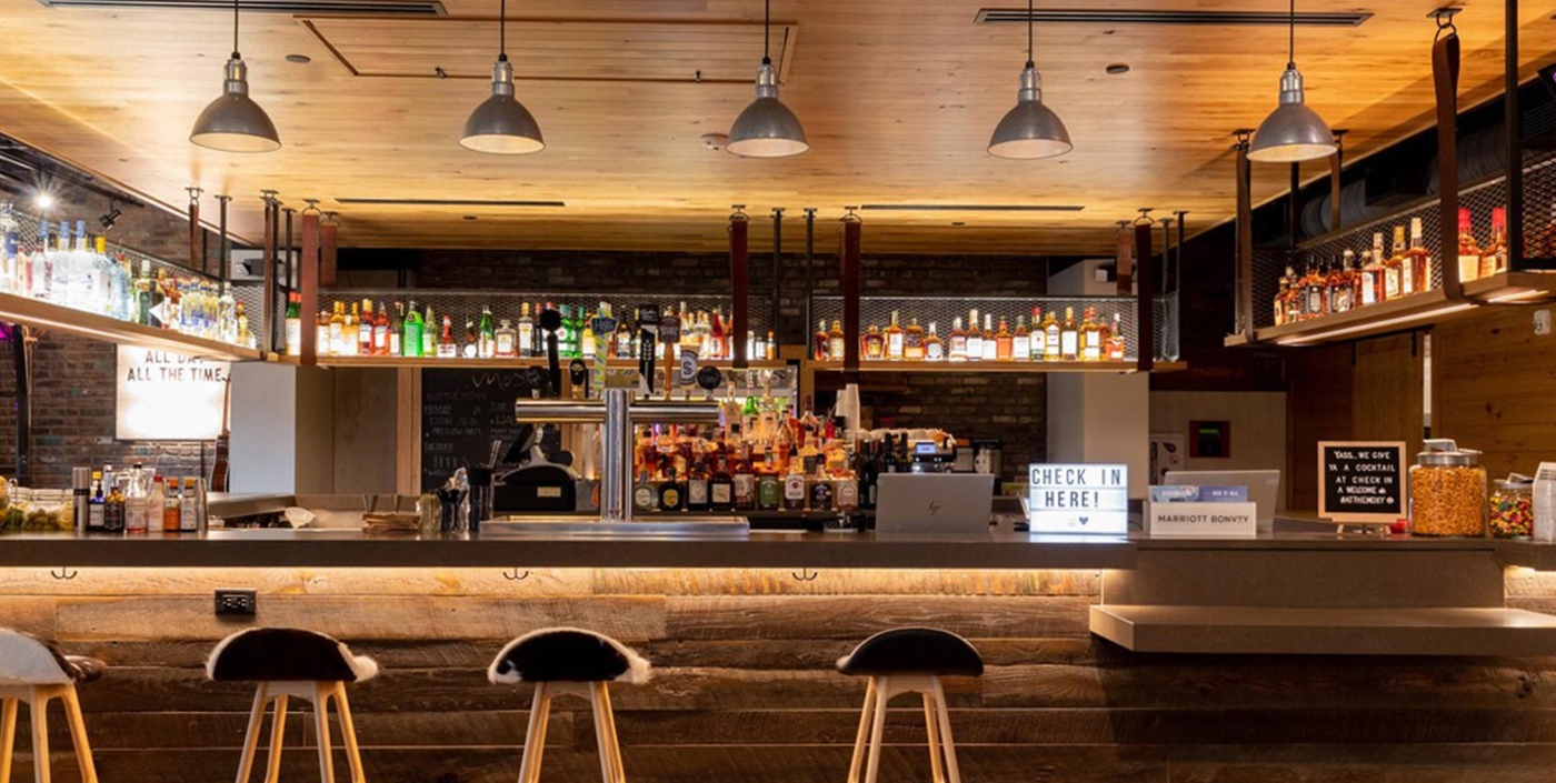 Moxy Hotel bar image