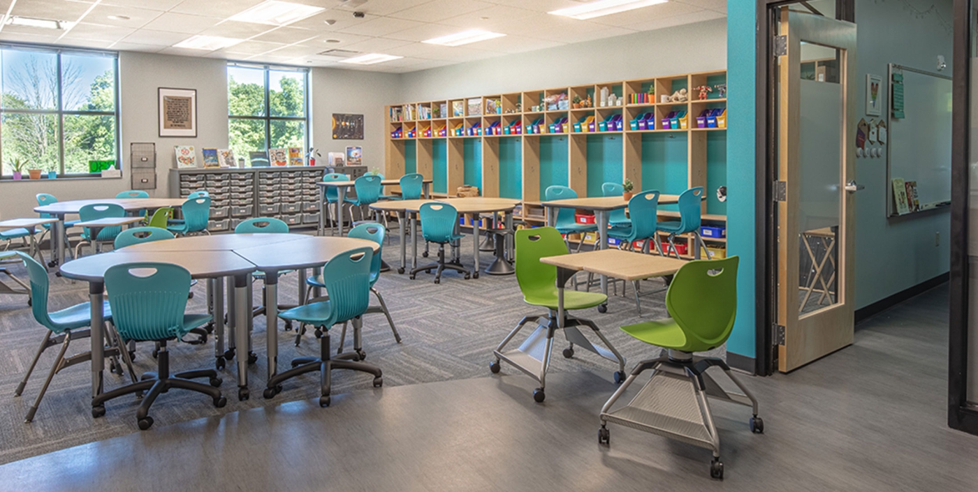 Dublin City Schools, Hopewell Elementary School classroom
