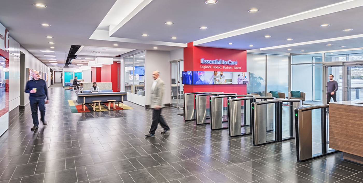 Cardinal Health South Campus interior entrance shot