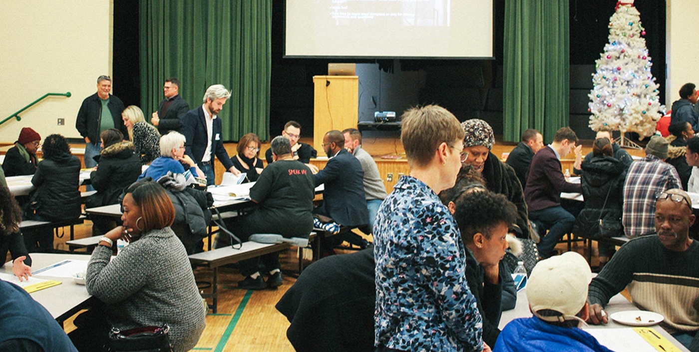 One of several community engagement events held for stakeholders