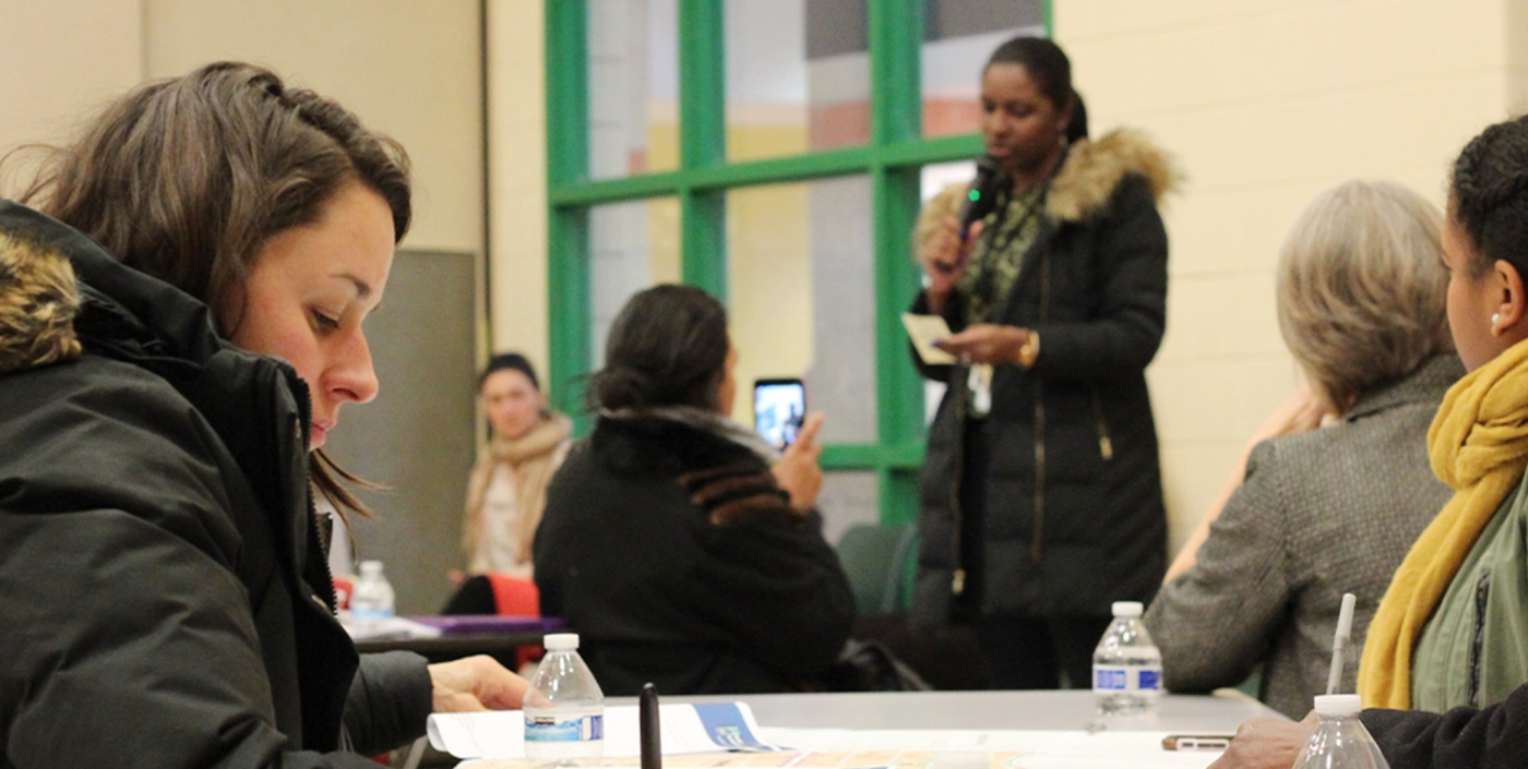 Several community engagement events were held to discuss the project and receive feedback from residents and businesses