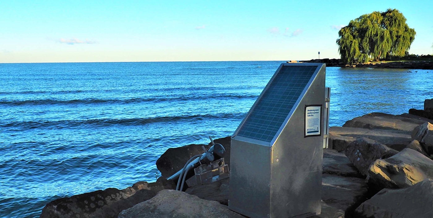 Edgewater Beach real-time sensors monitor storm-driven bacteria