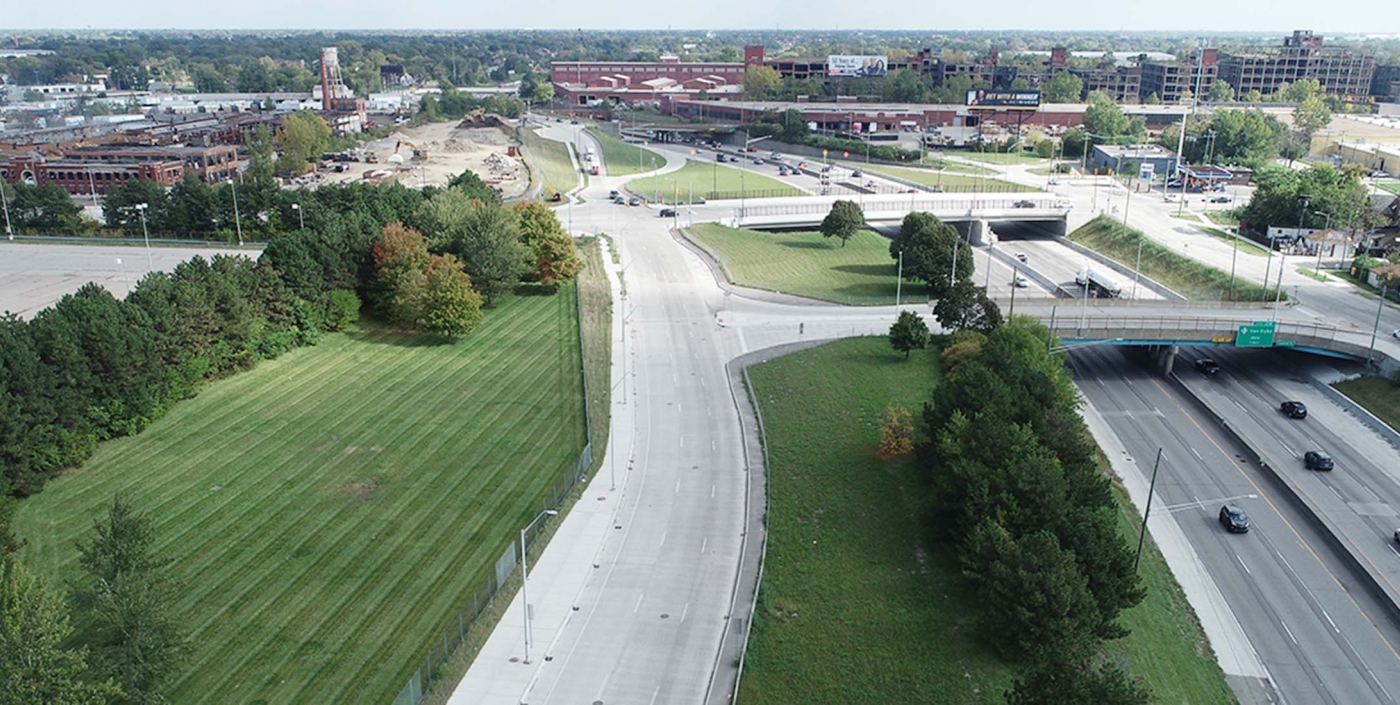 The Mt. Elliott bridge replacement is part of a multiphase, multiyear project to modernize a portion of I-94 into midtown Detroit.