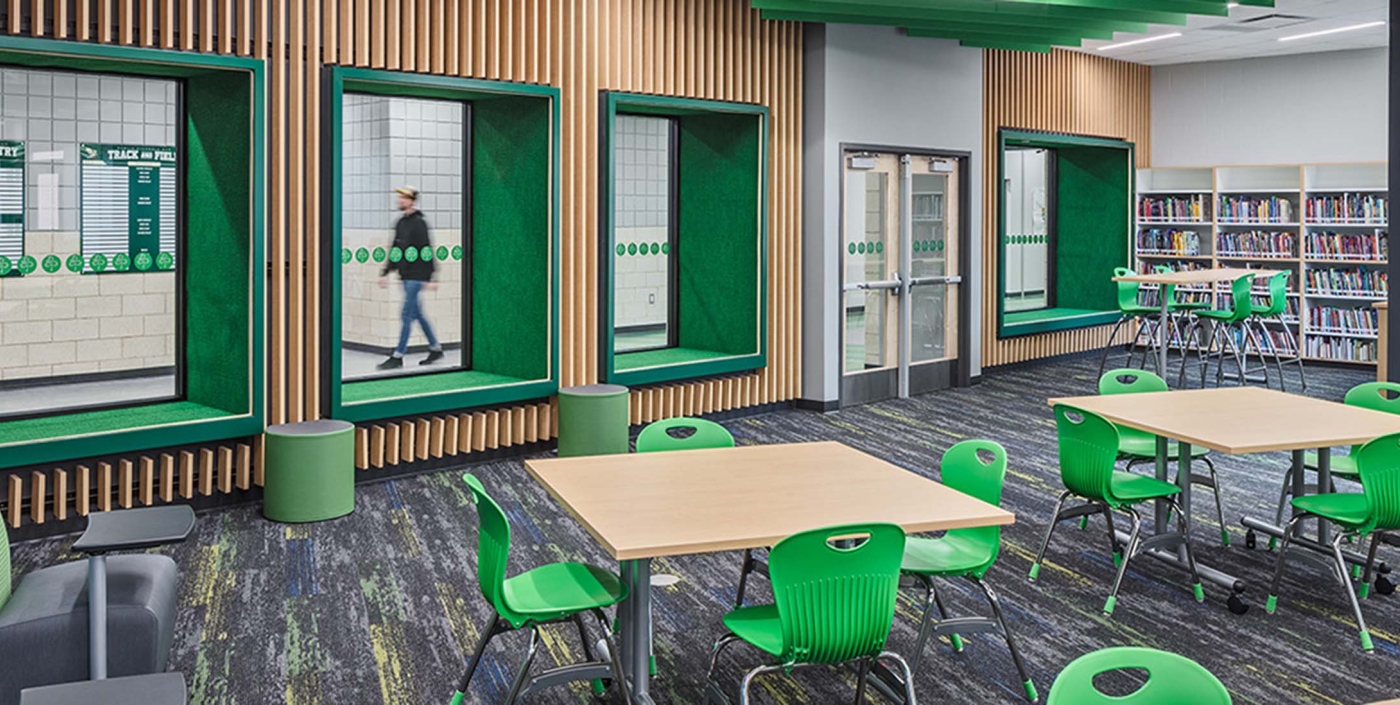 Prof photos of Dublin Eversole Run interior common area