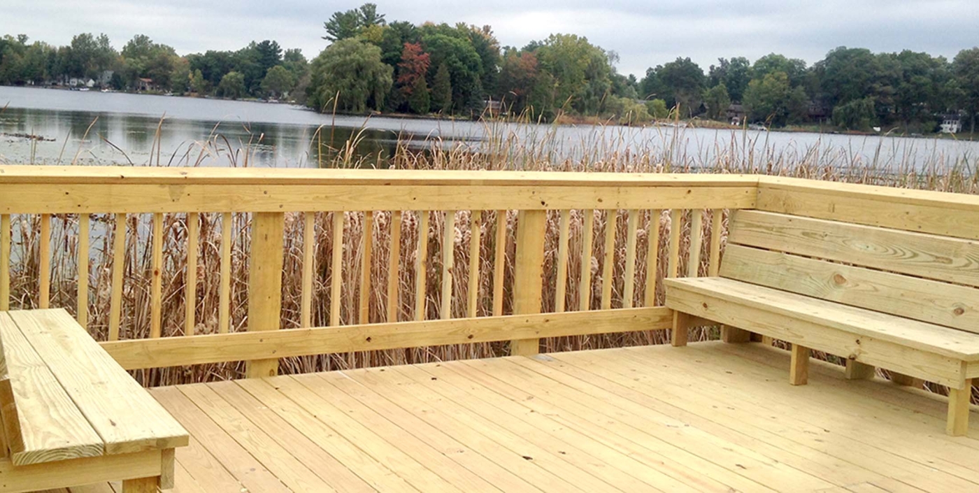 Clarkston Road Regional Pathway water overlook