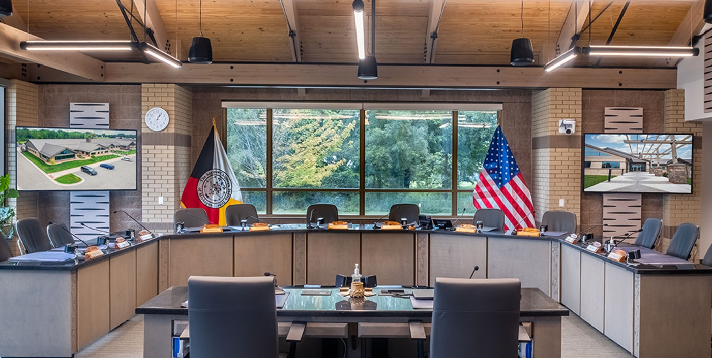 Public meeting room SCIT Tribal Ops Center