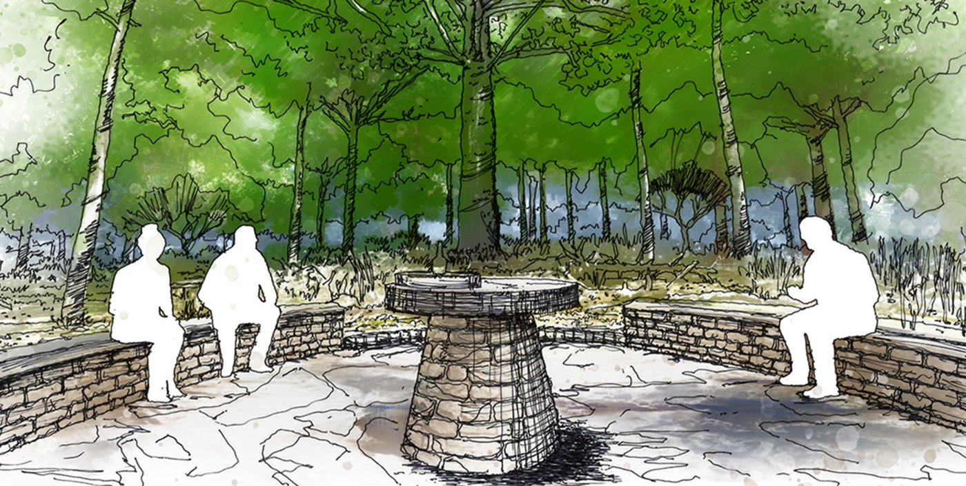 Makers Mark Star Hill Farms rendering Mother Tree