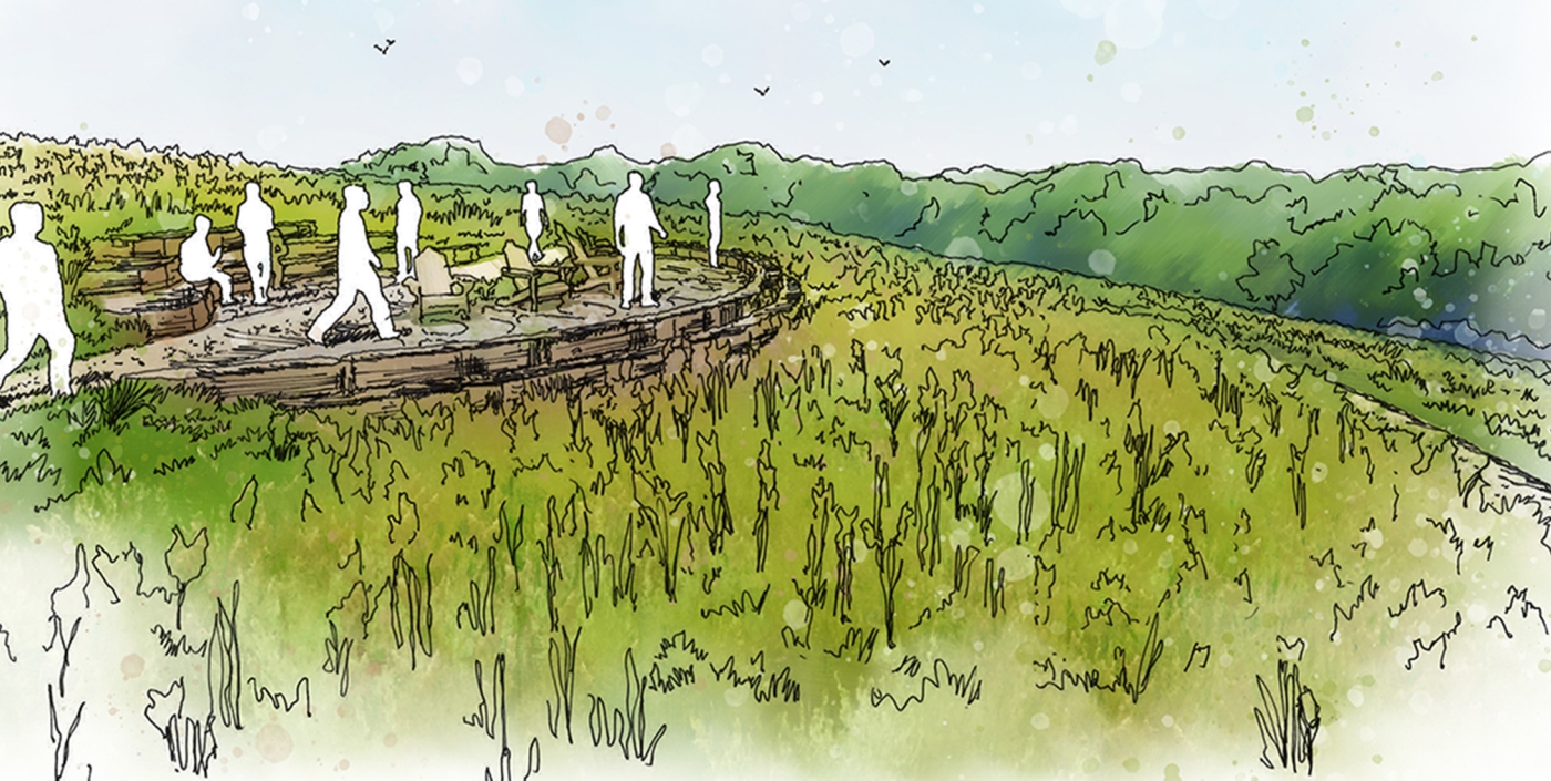 Makers Mark Star Hill Farms rendering Star Crest area