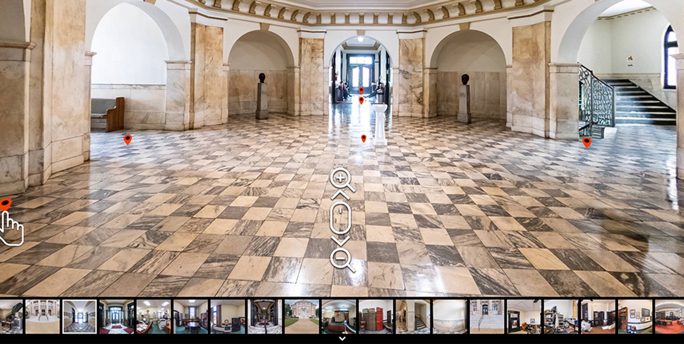 OHM Advisors used laser scanning and 360 photography to capture details of the ornate Gile County Courthouse, which can be viewed online.