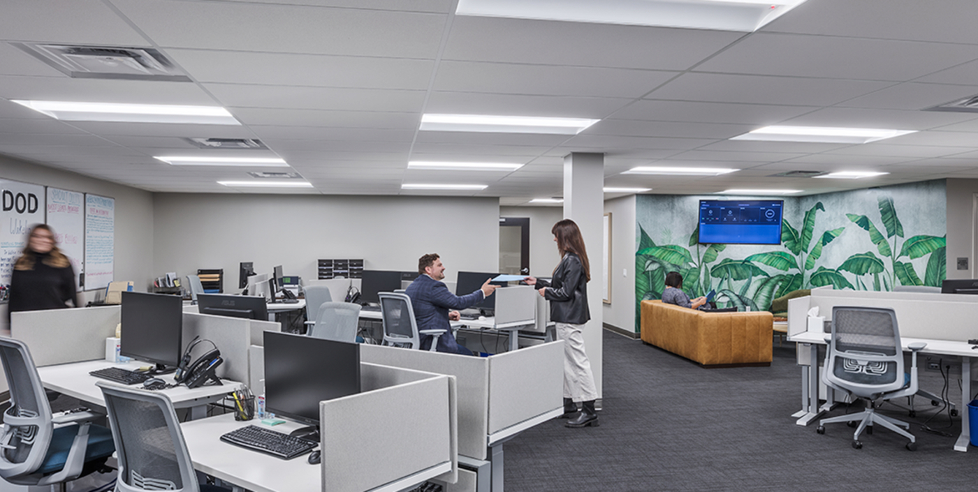 Open workspace at the CAPS building.