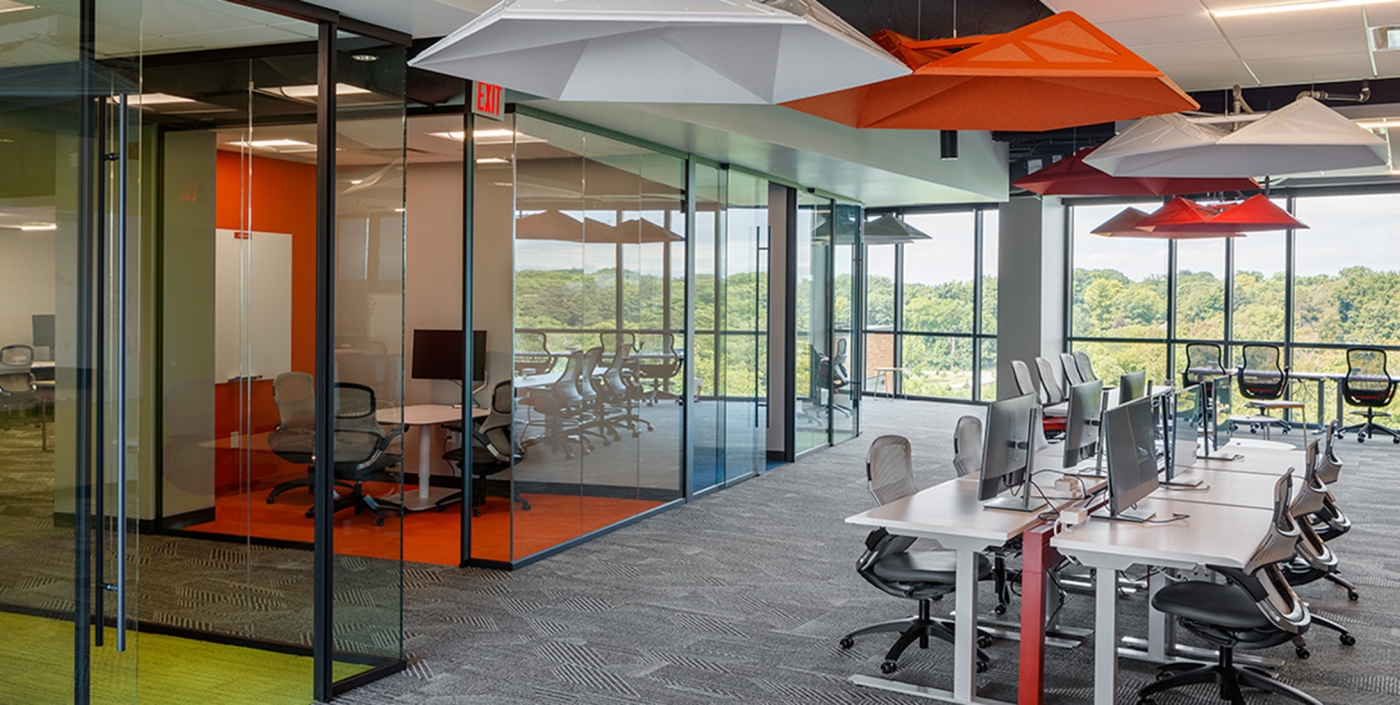 Conference and flexible space at the Fuse Innovation Center 