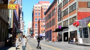 The proposed Marriott Moxy Broadway hotel street view