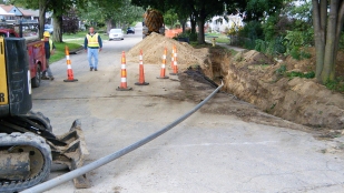 OHM Advisors uses trenchless technology to repair and replace underground pipes.