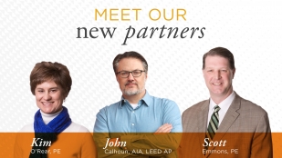 Meet our newest employee partners, Kim O'Rear, John Calhoun and Scott Emmons.