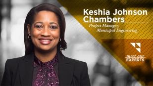 Keshia Johnson Chambers, Project Manager, Municipal Engineering